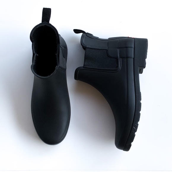 Hunter Shoes Hunter Short Matte Chelsea Rain Boots Size 7 Poshmark